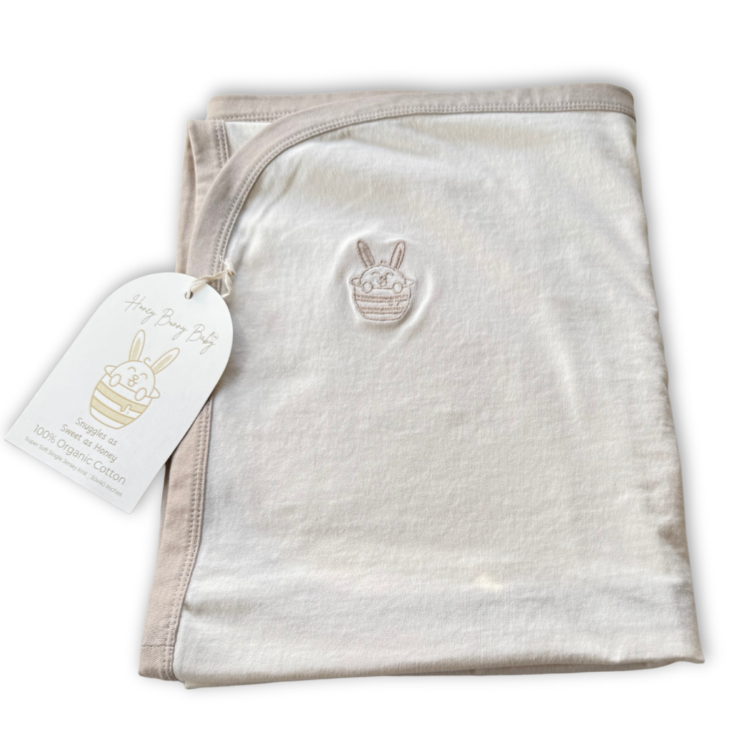 Honey Bunny Baby Blanket - Alabaster Dreams