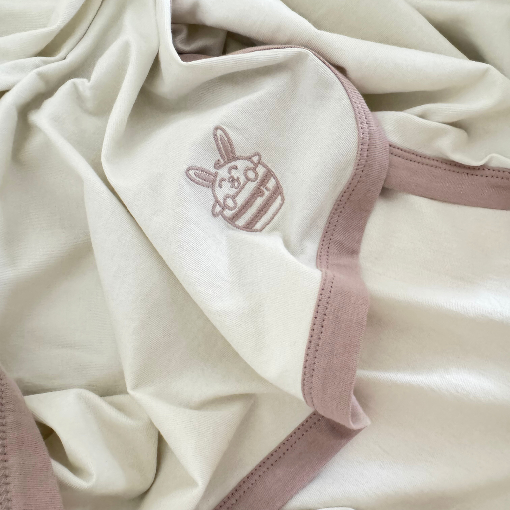 Honey Bunny Baby Blanket - Dusted Mauve LIMITED EDITION