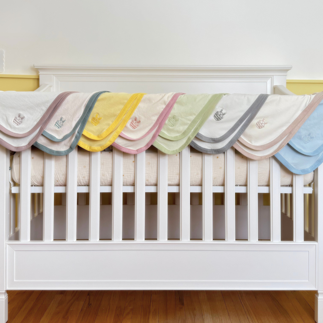 Honey Bunny Baby Blanket - Dove Drift