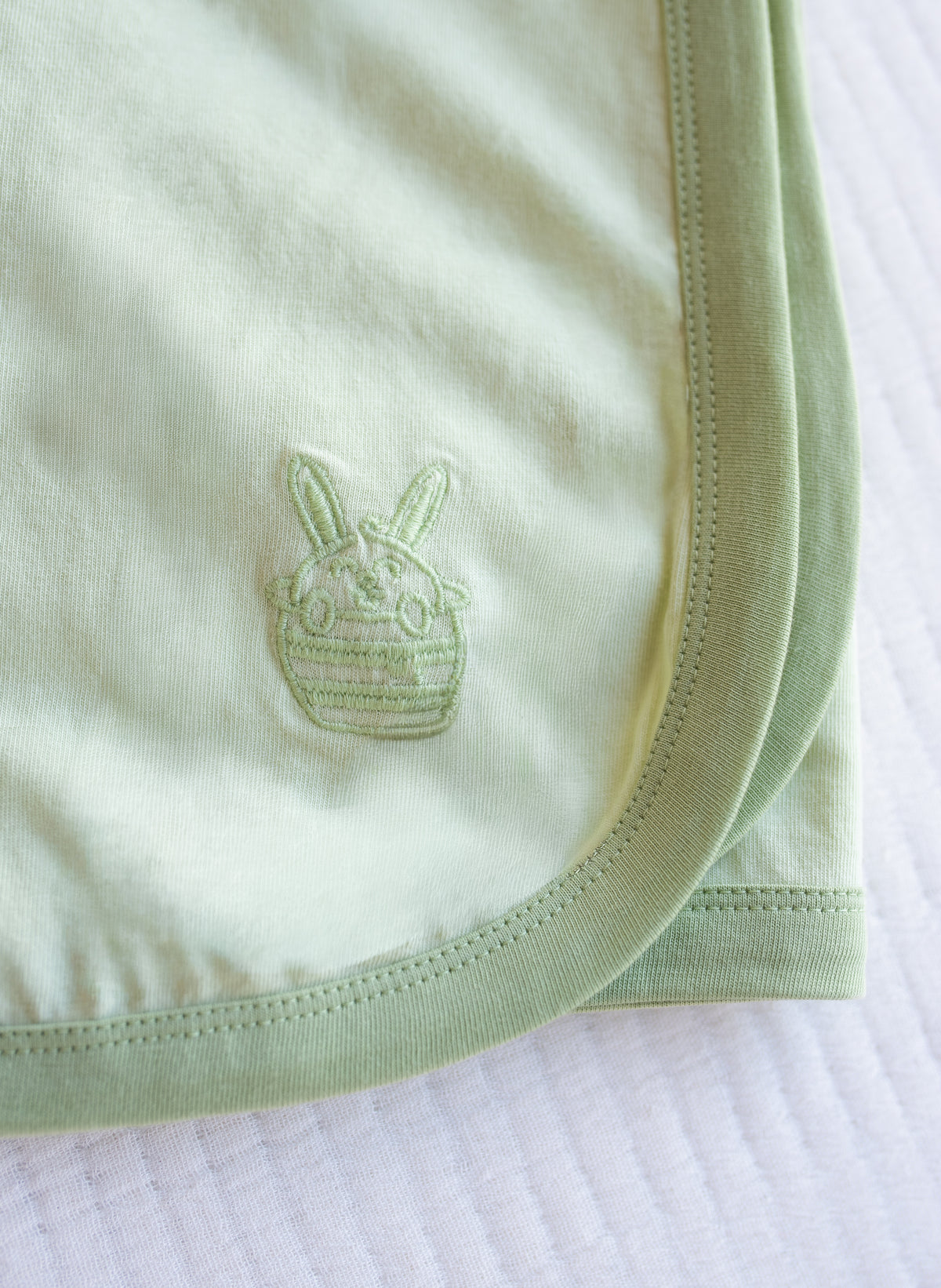 Organic Cotton Baby Blanket - Willow Whispers