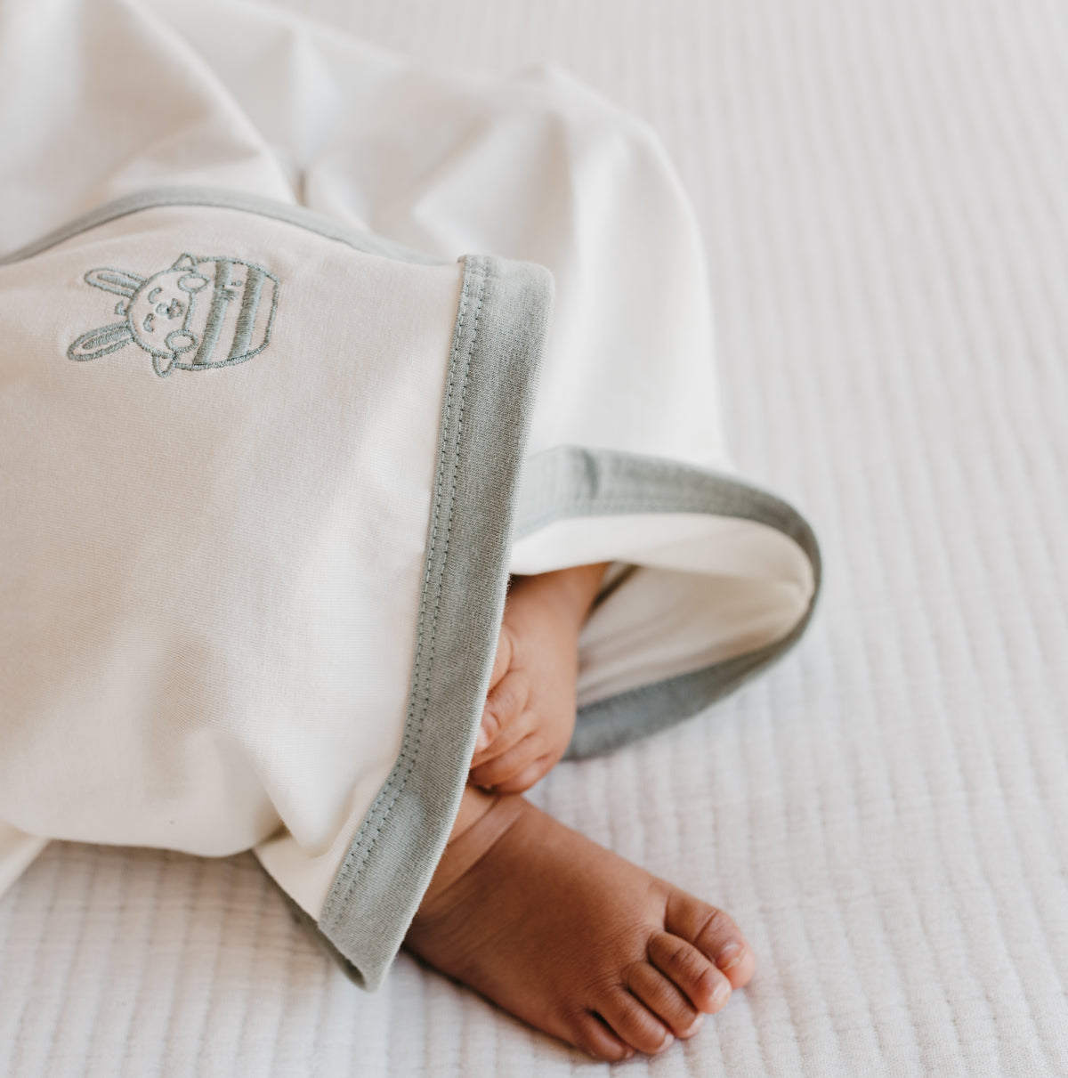 Organic Cotton Baby Blanket - Soothe Sails