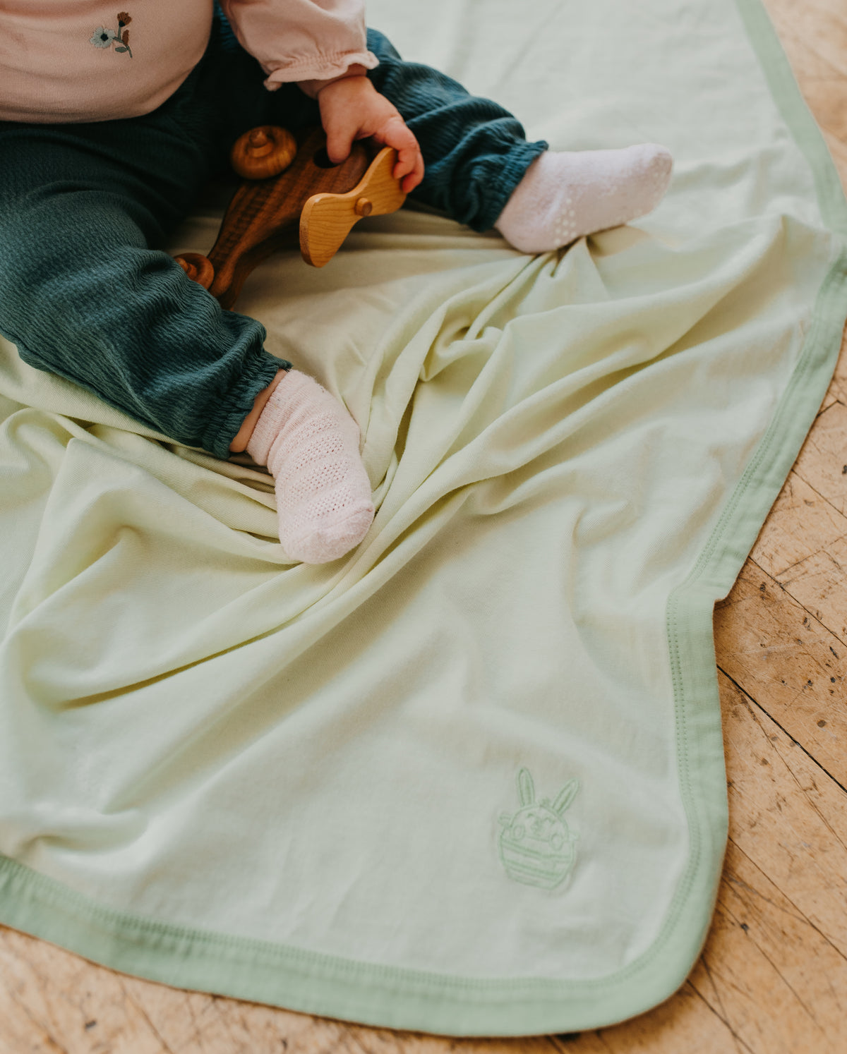 Organic Cotton Baby Blanket - Soothe Sails