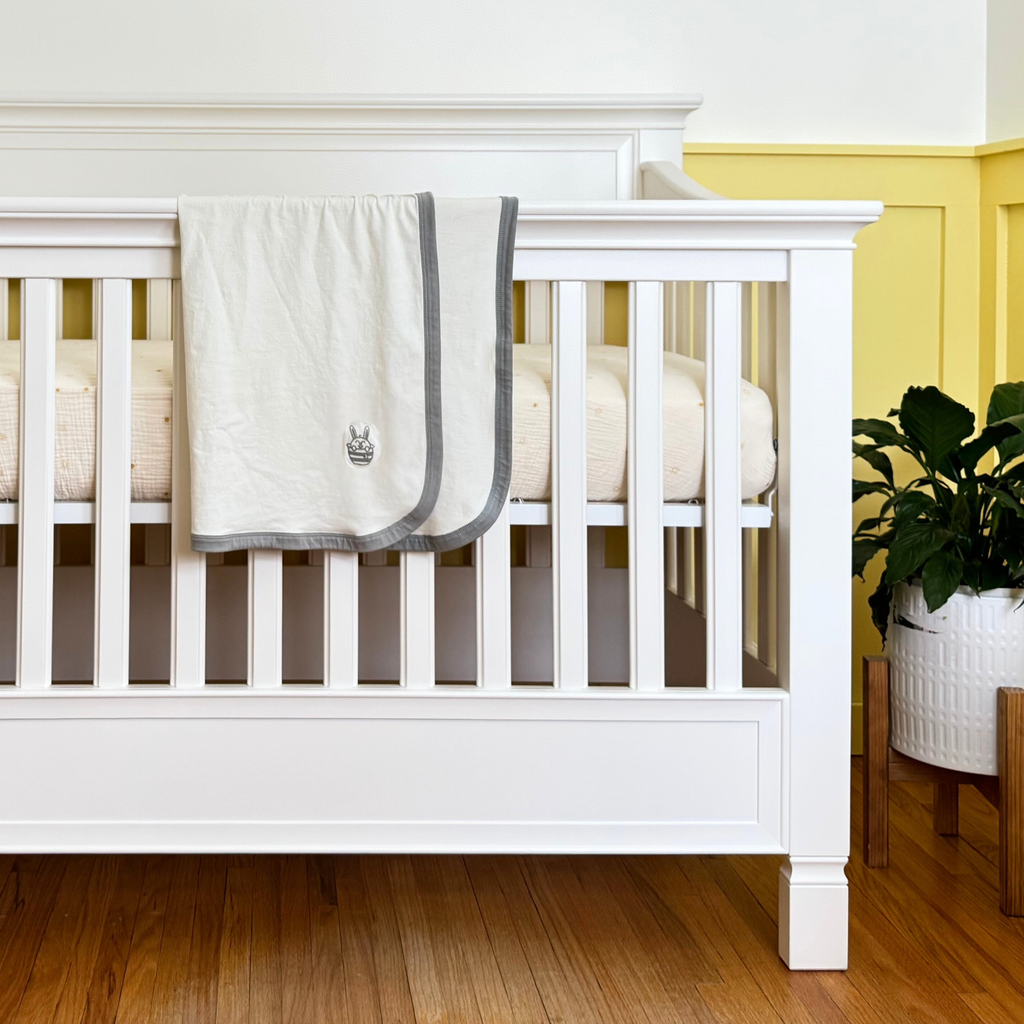 Honey Bunny Baby Blanket - Dove Drift
