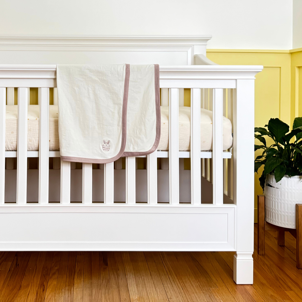 Honey Bunny Baby Blanket - Dusted Mauve LIMITED EDITION