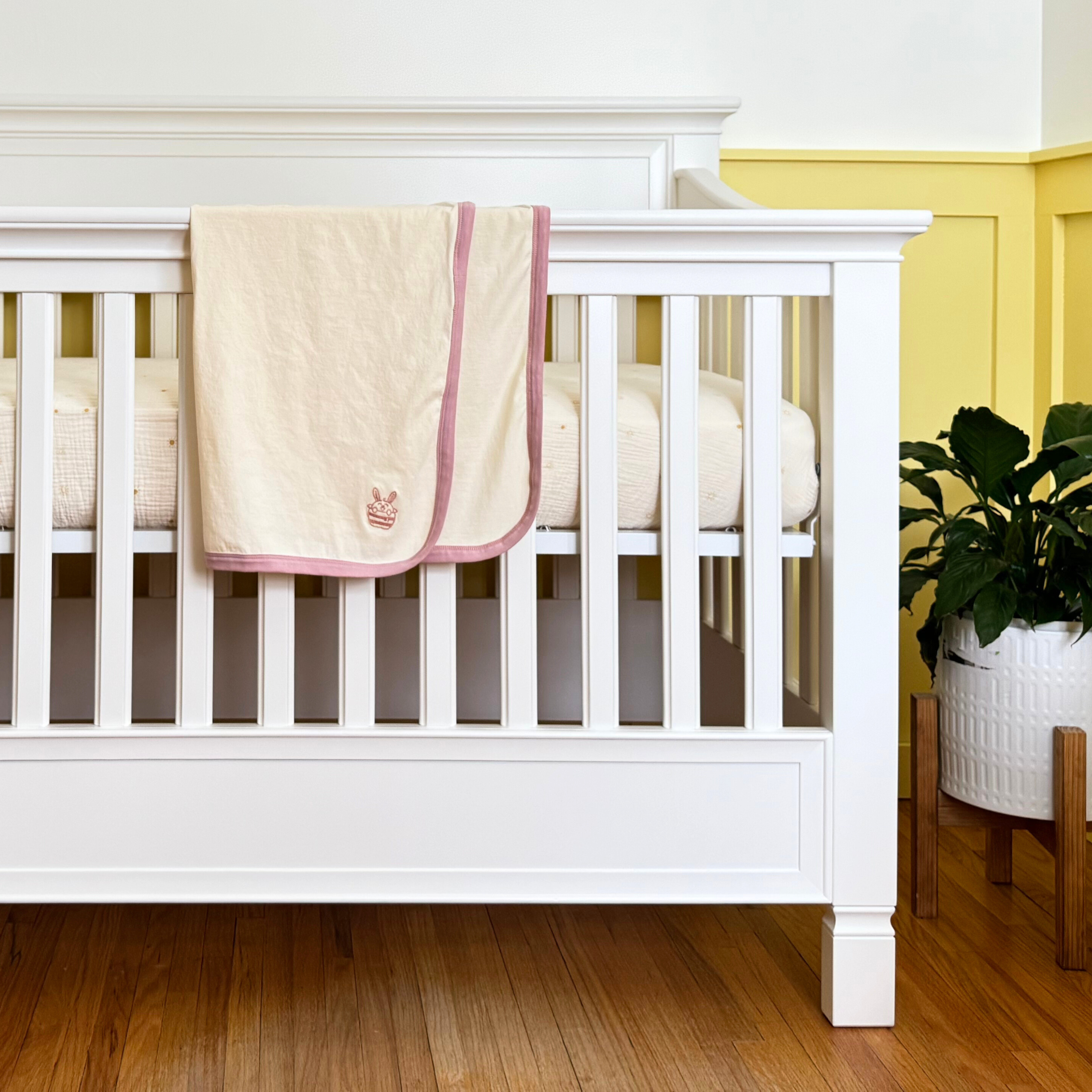 Honey Bunny Baby Blanket - Blush Bloom